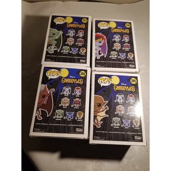 Gargoyles Lot Of 4 Demona, Brooklyn ,Lex, Broadway 

Rare - Picture 3 of 5